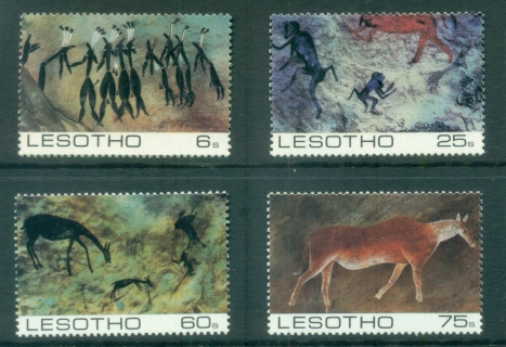 Lesotho-1983-Rock-Paintings-MUH