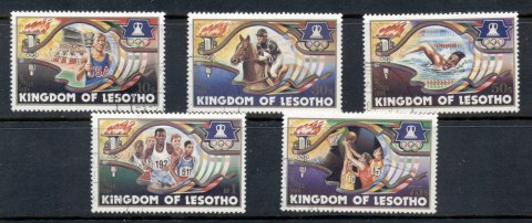 Lesotho-1984-Summer-Olympics-Los-Angeles-FU