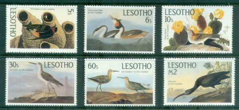 Lesotho-1985-Audubon-Birds-MUH