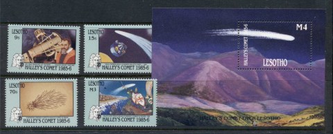 Lesotho-1986-Halleys-Comet-MS-MUH