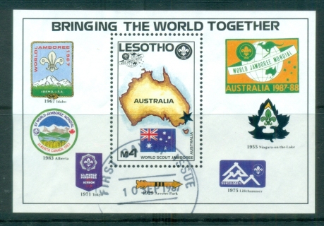 Lesotho-1987-World-Scout-Jamboree-MS-FU