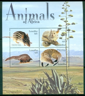 Lesotho-2004-Animals-of-Africa-MS-MUH