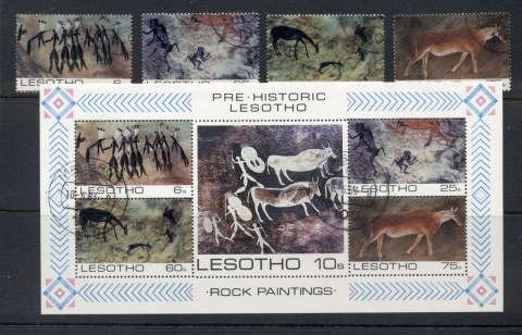 lesotho-1983-Rock-paintings-MS-FU