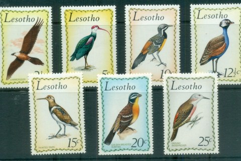 Lesotho-1971-Birds-MUH