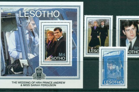 Lesotho-1986 Andrew & Sarah Wedding + MS