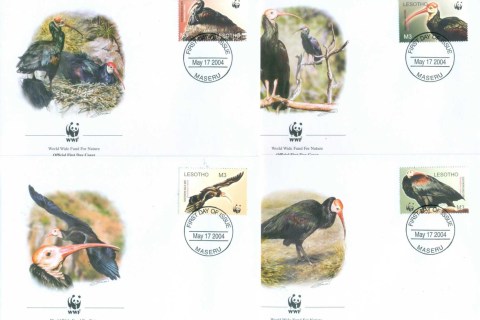 Lesotho-2004 WWF Southern Bald Ibis