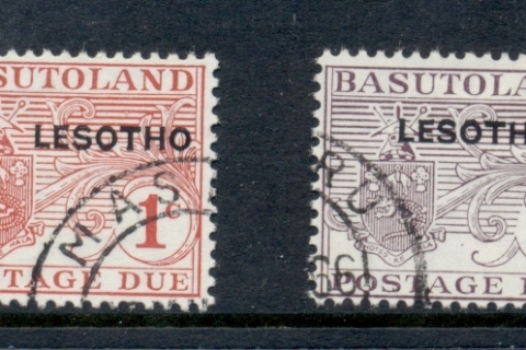 Lesotho-1966-Postage-Dues-FU