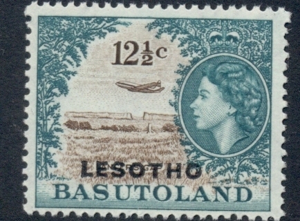 Lesotho-1966-QEII-Pictorial-Opt-Lesotho-12-5c-MUH