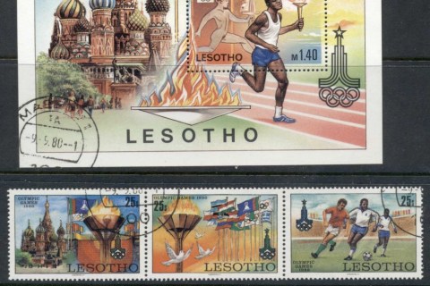 Lesotho-1980-Summer-Olympics-Moscow-MS-FU