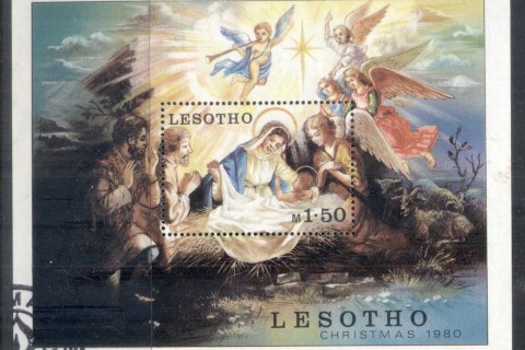 Lesotho-1980-Xmas-MS-FU