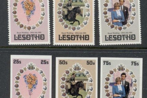 Lesotho-1981-Royal-Wedding-Charles-Diana-Perf-IMPERF-MUH