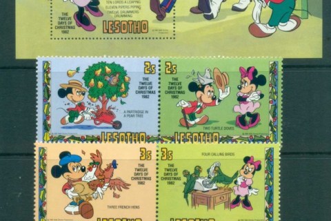 Lesotho-1982-Disney
