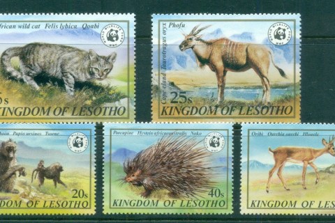 Lesotho-1982-WWF-Wildlife