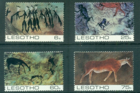 Lesotho-1983-Rock-Paintings-MUH