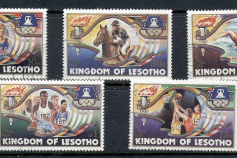 Lesotho-1984-Summer-Olympics-Los-Angeles-FU