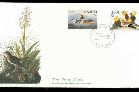 Lesotho-1985-Audubon-Birds