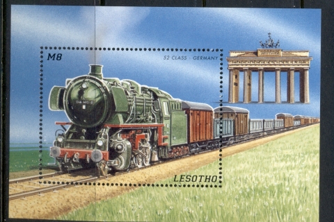 Lesotho-1996-Trains-of-the-World-52-Class-MS-MUH