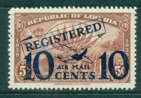 Liberia-1941-Registered-Air-mail-MLH-Lot56804