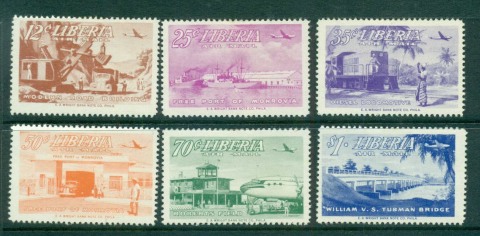 Liberia-1953-Building-Industry-MLH-Lot56818