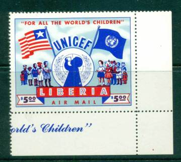 Liberia-1954-5-UNICEF-Lot56790