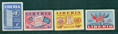 Liberia-1954-UN-United-Nations-MLH-lot56694