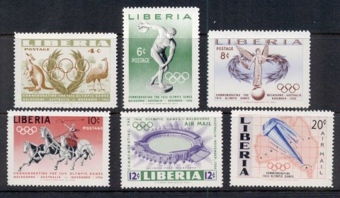 Liberia-1956-Summer-Olympics-Melbourne-MUH