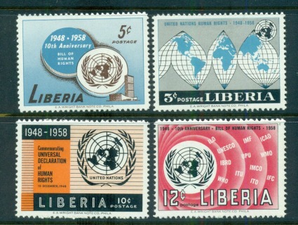 Liberia-1958-Human-Rights-MLH-lot56710