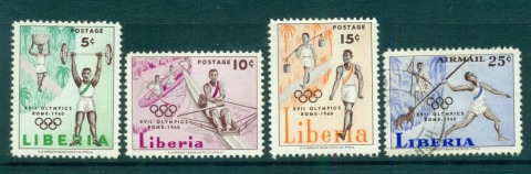 Liberia-1960-Rome-Olympics-MLH-CTO-lot56716