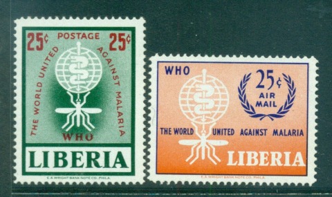 Liberia-1962-Malaria-Eradication-MLH-lot56720