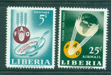 Liberia-1963-FAO-Freedom-from-Hunger-MLH-lot56722