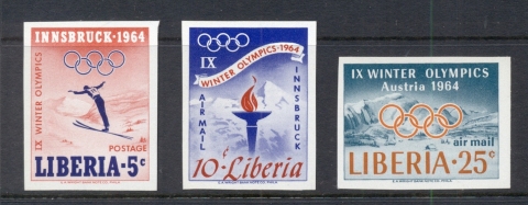 Liberia-1964-Winter-Olympics-Innsbruck-IMPERF-MUH