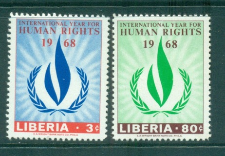 Liberia-1968-Human-Rights-MLH-lot56741