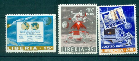 Liberia-1969-Moon-Landing-Apollo-11-MLH-Lot56749