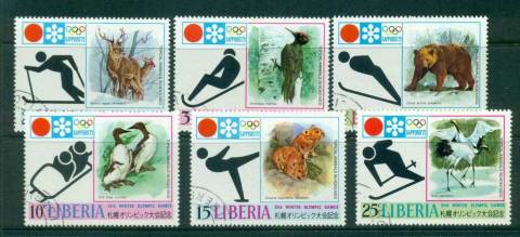 Liberia-1971-Winter-Olympics-Sapporo-CTO-Lot56759