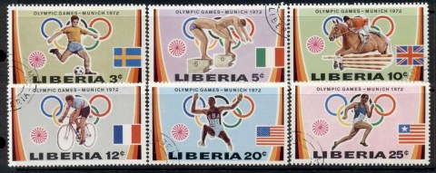 Liberia-1972-Summer-Olympics-Munich-CTO-2