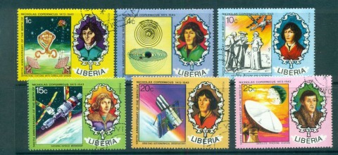 Liberia-1973-Copernicus-CTO-Lot56771