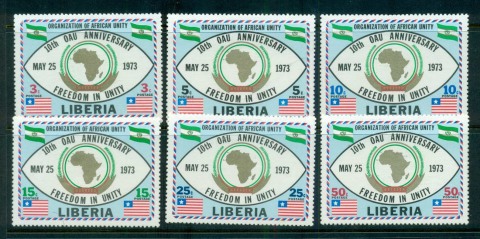 Liberia-1973-OAU-Organisation-for-African-Unity-MLH-Lot56766