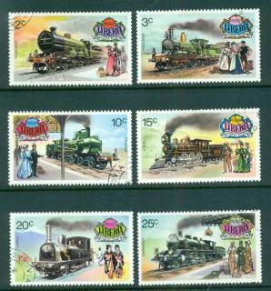 Liberia-1973-Trains-CTO-Lot56767