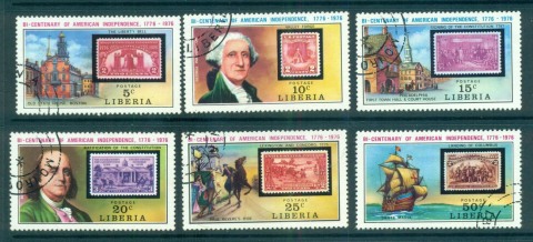 Liberia-1975-American-Revolution-Bicentennial-CTO-Lot56776