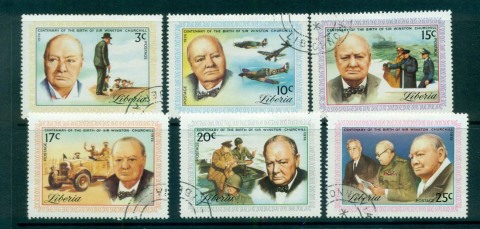 Liberia-1975-Winston-Churchill-CTO-Lot56775