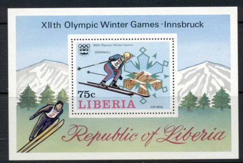 Liberia-1976-Winter-Olympics-Innsbruck-MS-MUH