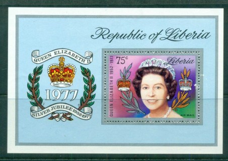 Liberia-1977-QEII-Silver-Jubilee-MS-MUH