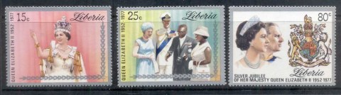 Liberia-1977-QEII-Silver-Jubilee-MUH