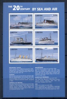 Liberia-1999-Ships-MS-MUH