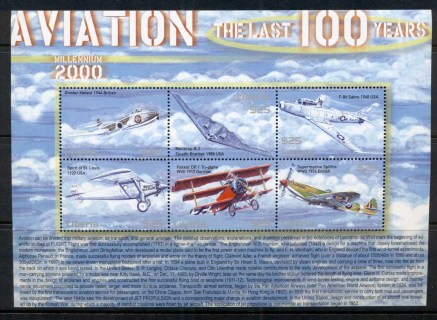 Liberia-2000-Aviation-sheetlet-MUH