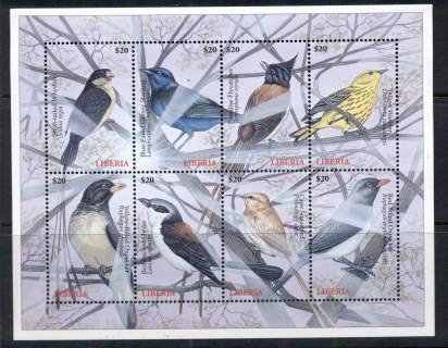 Liberia-2000-Birds-sheetlet-20-MUH