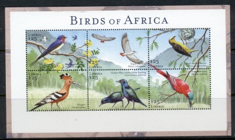 Liberia-2001-Birds-of-Africa-MS-MUH_1