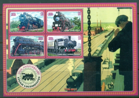 Liberia-2004-The-200th-Anniversary-of-Steam-Locomotives-MS-MUH_1