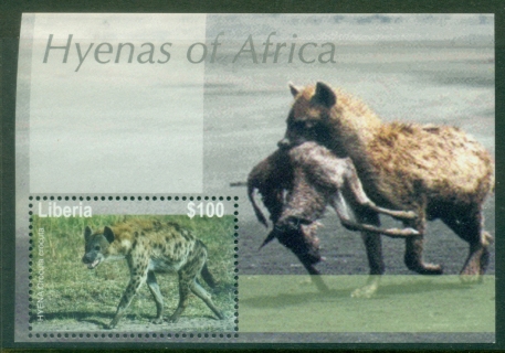 Liberia-2006-Wild-Dogs-of-the-World-Hyenas-MS-MUH