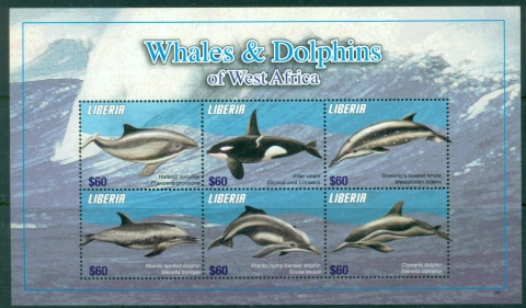 Liberia-2010-Whales-Dolphins-of-West-Africa-MS-MUH_1